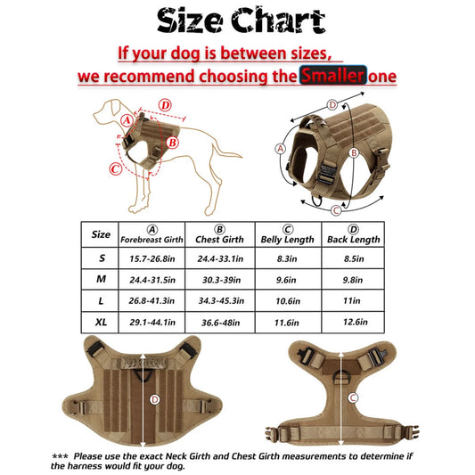 Large Dog Harness And Leash Set For Medium Large Dogs