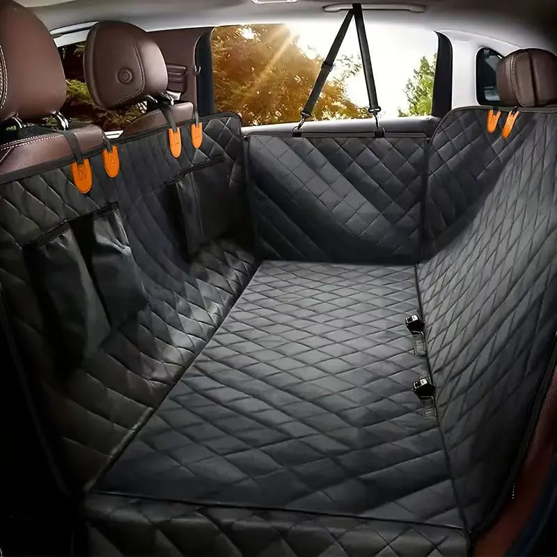 Dog Car Seat Cover for Pets 100% Waterproof Hammock Scratch Proof Nonslip Durable Soft