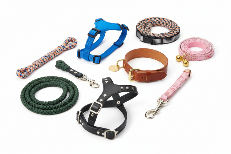 Collars, Leashes And Harness
