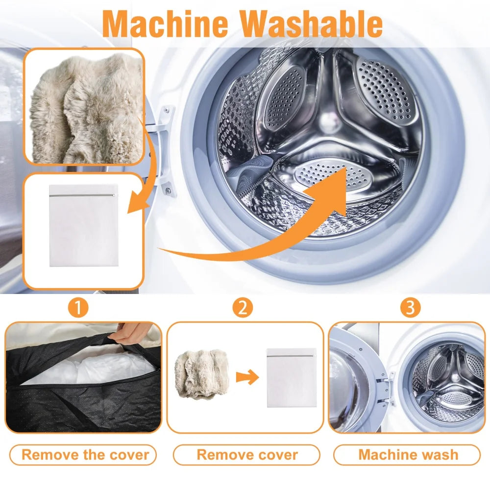 Ultra Plush Dog Bed Washable Mat