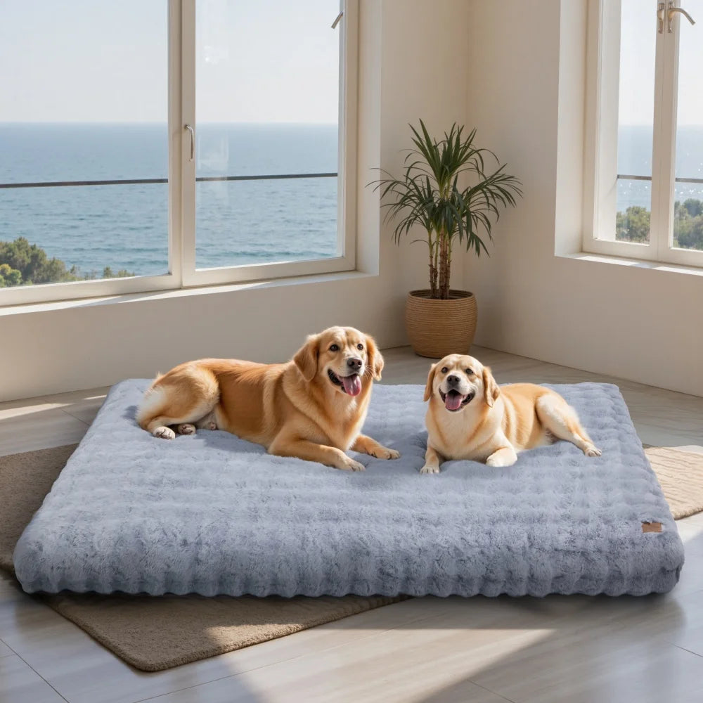 Ultra Plush Dog Bed Washable Mat