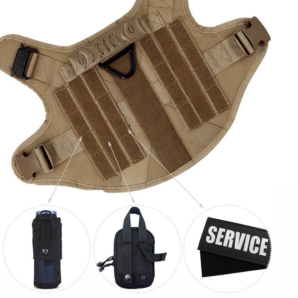 Large Dog Harness And Leash Set For Medium Large Dogs