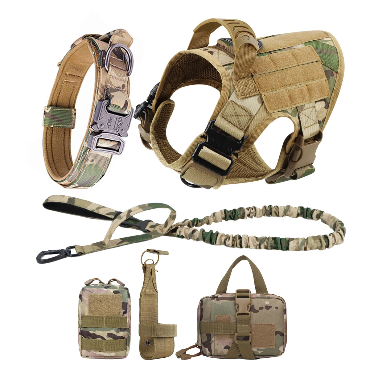 Large Dog Harness And Leash Set For Medium Large Dogs