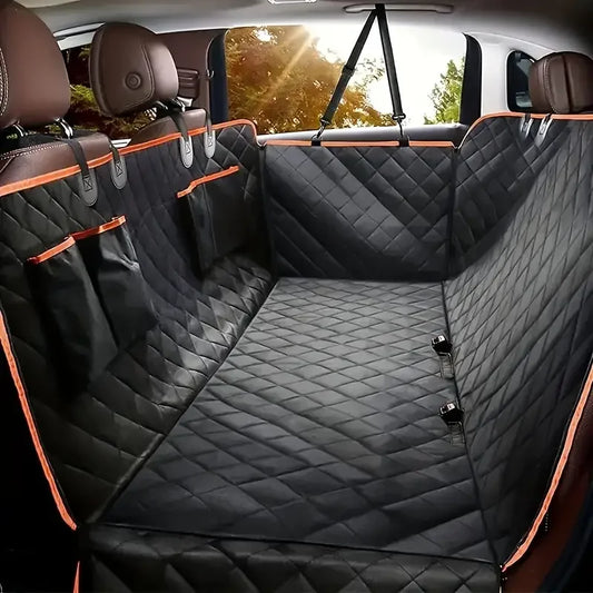 Dog Car Seat Cover for Pets 100% Waterproof Hammock Scratch Proof Nonslip Durable Soft