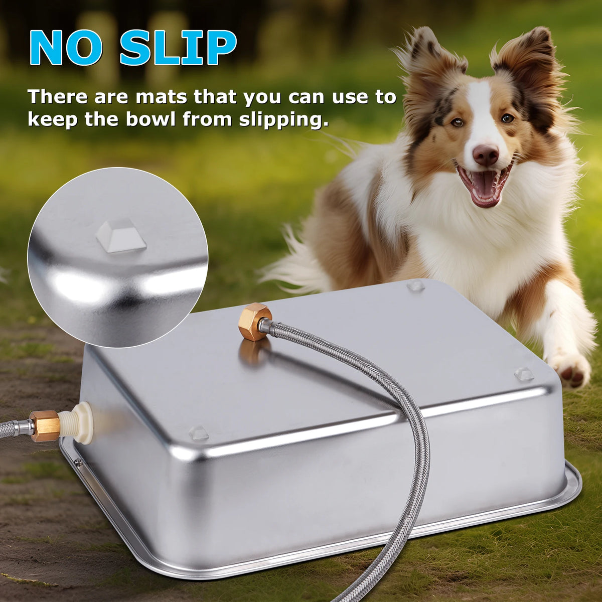 Automatic Outdoor Dog Water Dispenser Self-Filling